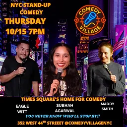 Live Comedy NYC | Thurs, October 15th @7 PM