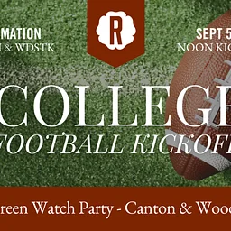 College Football kickoff