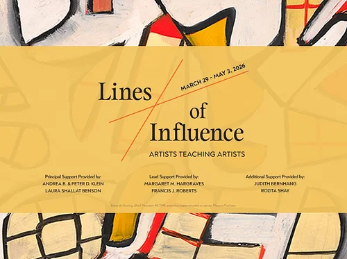 Heckscher Museum of Art presents Lines of Influence: Artists Teaching Artists