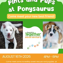 Pints and Pups Adoption Event