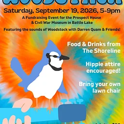 LIVE MUSIC: "Woodstack – Benefit Concert" @ Prospect House & Civil War Museum, Battle Lake