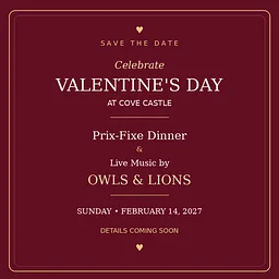 Valentine’s at Cove Castle