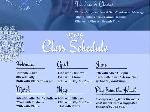 Self Myofascial Massage & Vinyasa Flow with Claire