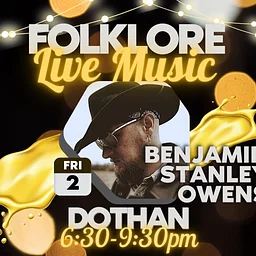 Friday Night Live Music at Folklore with Benjamin Stanley Owens
