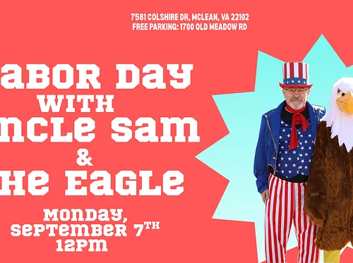 Labor Day with Uncle Sam & the Eagle