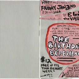 The Birthday Experience (The Vault)