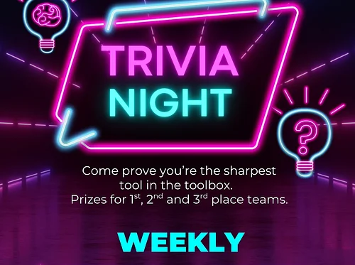 Tuesday Trivia Night!