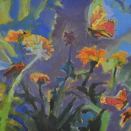 Collage Landscape at the Yarmouth Community Garden