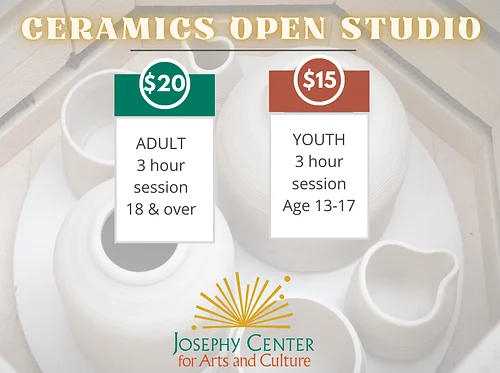 Ceramics OPEN Studio!