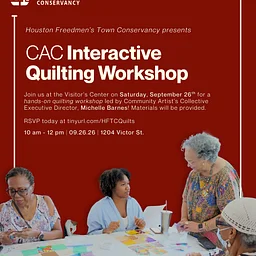 Quilting Workshop with Community Artists’ Collective