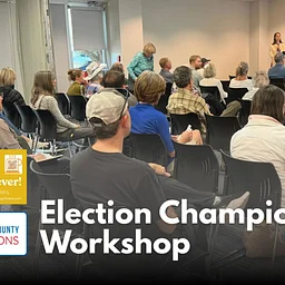 Election Champion Workshop – Longmont, Best Day Ever Coffee and Crepes