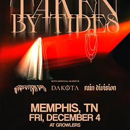Buy tickets to Taken by Tides - Ghost Vibrations Tour at Growlers in Memphis on December 4, 2026