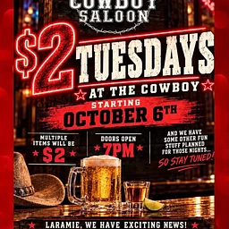 $2 Tuesdays