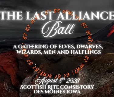 The Last Alliance Ball: A gathering of elves, dwarves, wizards, men and halflings.