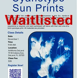 Cyanotype Sun Prints