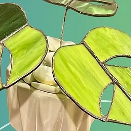 Premium Workshop: Stained-Glass Potted Monstera Plant