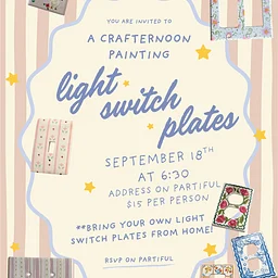 Painting Light Switch Plates