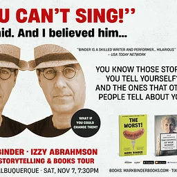 Mark Binder: Lying, Storytelling, and Books Tour