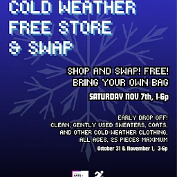 Early Drop Offs - Cold Weather Free Store & Swap