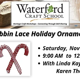 Bobbin Lace Holiday Ornaments