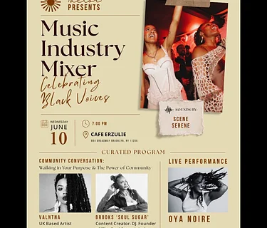 Music Industry Mixer | Celebrating Black Voices