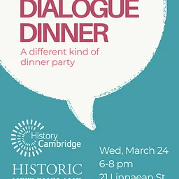 March 24: Dialogue Dinner at Cooper-Frost-Austin House