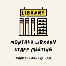 Libraries Close @ 3pm