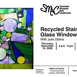 Recycled Stained Glass Window Workshop with Julie Zetina