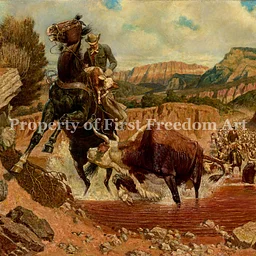 MEMBER OPENING: Arnold Friberg: Painting Faith, Freedom and the American Spirit