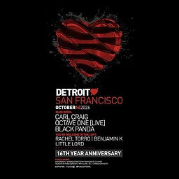 PW 16-Year Anniversary Night Two: Detroit Love with Carl Craig, Moodymann, Octave One (Live)