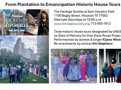 Visit Houston Experience: Black History Tour with Actress Juneteenth