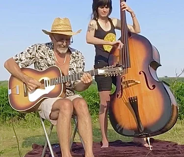 Vince Lee & Sophie Lord w/ Ric Lee