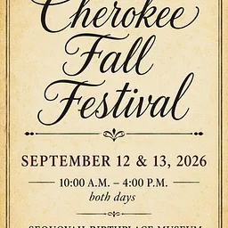 35th Annual Cherokee Fall Festival