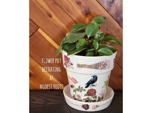 FLOWER POT DECORATING