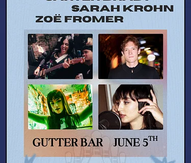 LIVE SHOW! Abbie Roper, Carter Brady, Sarah Krohn, Zoe Fromer