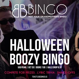 Halloween Boozy Bingo