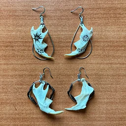 Owl Pellet Bone Jewelry