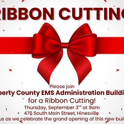 Liberty County EMS Administration Building Ribbon Cutting