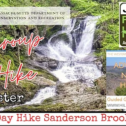 First Day Hike at Sanderson Brook Falls
