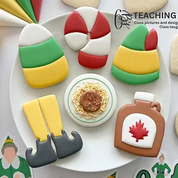 Pittsburgh Cookie Table - Elf Christmas