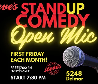 Open Mic Comedy First Fridays