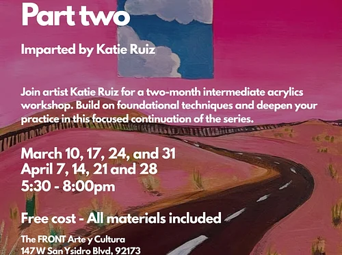 Acrylics Workshop – Intermediate level