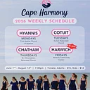 Cape Harmony here for the Summer!