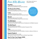 Rialto Free Kids Movies Continue throughout July!
