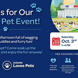 Cat & Dog Adoption Event – Sheehy Subaru of Springfield