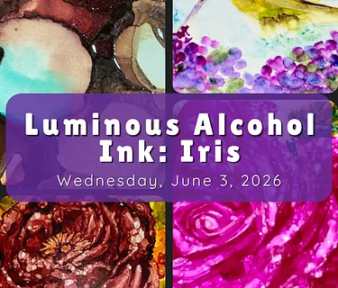 Luminous Alcohol Ink: Iris