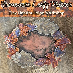 Leafy Serving Platter