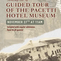 Guided Tour of the Pacetti Hotel Museum