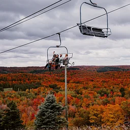 Fall Chairlift Rides sponsored by Short’s Pure Michigan IPA