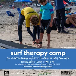 Teen Career Fair & Surf Therapy Camp at La Jolla Shores – October 17, 2026